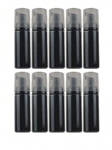1個/10個 50ml 黑色空泡沫皂液瓶 泡沫分裝瓶 旅行化妝品包裝 噴霧瓶 迷你香水瓶 旅行分裝瓶 - 黑色 - 查看 1
