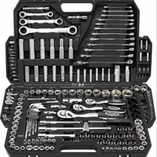46pcs Car Repair Socket Set Tools Kit With Ratchet Wrench Screwdriver, Fast Auto Maintenance - Multicolor - View 2