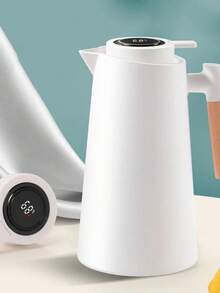1L Digital Thermal Bottle Hot And Cold Launch - màu đen - Xem 9