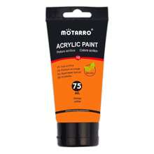 Motarro* 管装丙烯颜料，适合艺术初学者、业余画家、画布、岩石、木材、陶瓷（75 毫升 2.6 盎司）