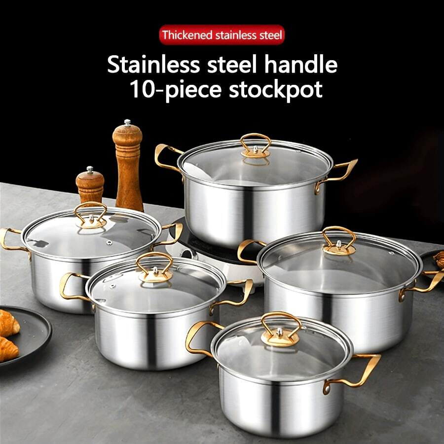 Set pentole in acciaio, Cucina - Fan di Lidl