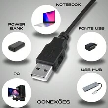 10 Inch 26cm LED Ring Light Illuminator For Cell Phone - trắng - Xem 8