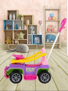 Children's Stroller Pusher Walker Quadricycle   Sound Interactive Toy Babies Child Ride Park - 彩色 - 查看 3