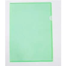 1 pieza/5 piezas/20 piezas Fundas transparentes de plástico para carpetas, fundas de plástico para documentos, fundas transparentes de PP para carpetas, 5 colores - Multicolor - Ver 7