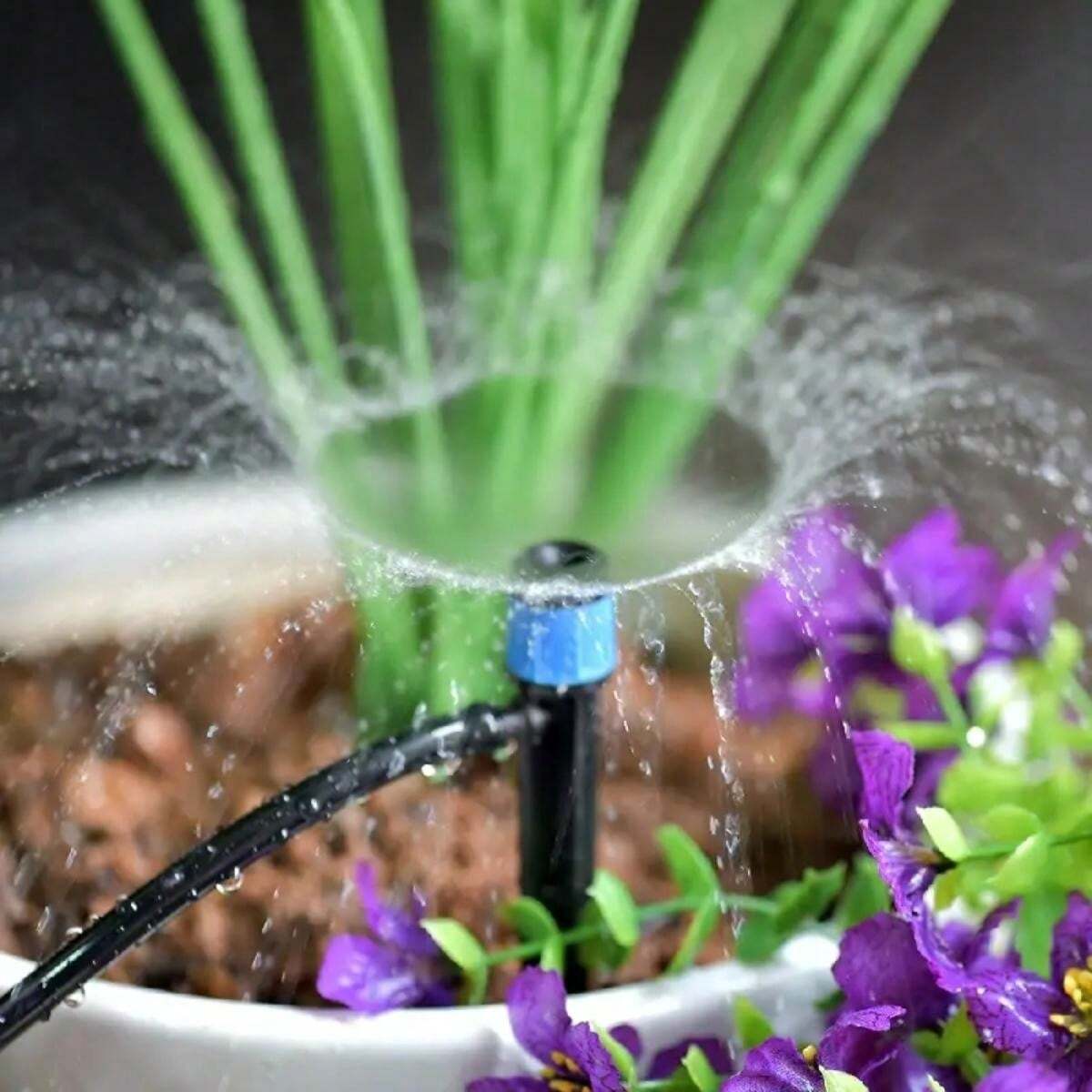 10pcs/Pack Adjustable Drip Irrigation Micro Sprayers & Accessories