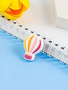 1 件/3 件/6 件热气球粉色系列不对称硅胶串珠笔筒套件、派对礼品、DIY 串珠笔套装 - 矽膠珠 - 查看 7