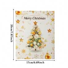 Calendario de cuenta regresiva, caja de joyería de Adviento, decoración, mejor regalo para amigos, cumpleaños, decoraciones navideñas para el hogar, regalos de Navidad, decoración navideña - Multicolor - Ver 5