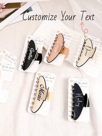 Fermaglio per capelli personalizzato, mollette per capelli, barrette per capelli, fermaglio per capelli con diamanti, accessori per capelli, mollette per capelli con nome personalizzato, fermaglio per capelli, regalo per principessa rosa, accessori per capelli da sposa, colori luminosi per primavera/estate, colorato, carino, adorabile, divertente, kawaii, stile Y2K, elegante, unisex, casual, personalizzato, unico, personalizzato, per il ritorno a scuola, regalo scolastico, per l'ufficio, per la scuola, per l'aula, per i regali degli insegnanti, per l'università, per i colleghi, per le camere del dormitorio, vibes da vacanza