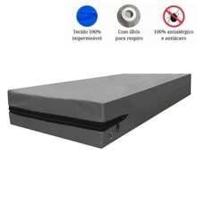 Double Hospital Mattress Cover With Waterproof Zipper 190X140X30 - trắng - Xem 4