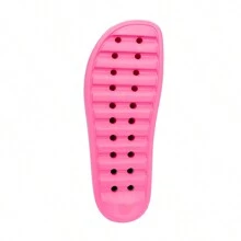 EVVA HIT Women's Flip Flops Platform Wedge Heel Very Light 100% EVA Women's Sandals EVA Sandal Platform EVA Clogs Women's Flat Sandal Evva Women's Sandals Women's Sandals - 玫紅色 - 查看 5