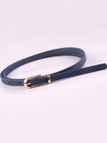 1 件新款时尚休闲多色装饰连衣裙，搭配毛衣和细腰带，适合女士，带扣 PU 皮革韩式腰带，夏季、学校秋季、秋季、万圣节