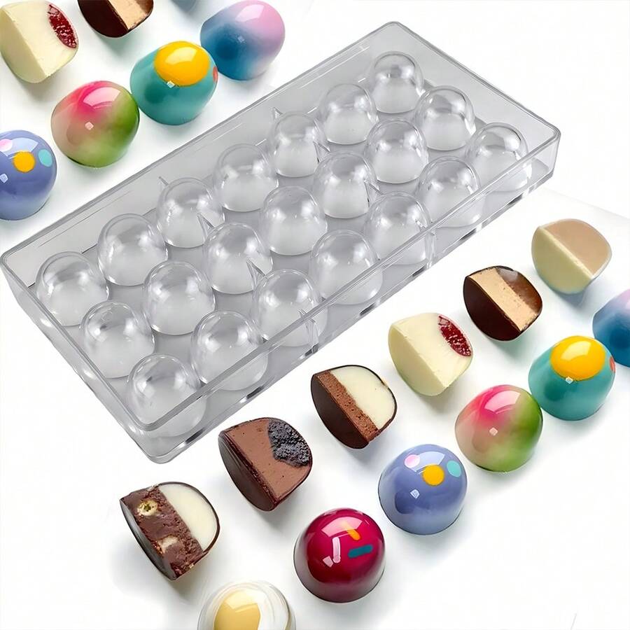 1 pieza Molde extra grande para hacer chocolates macizos - 1157 - Ver 1