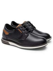 Boy's Casual Oxford Dress Shoes  Comfortable Formal Sneakers For Stylish Uniform Wear