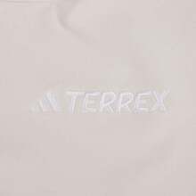 Adidas 女士前拉链长袖简约连帽夹克，休闲日常穿着，2024 年新品 - 棕色 - 查看 4