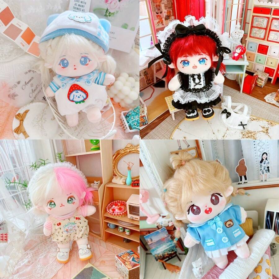 1pc Cute Fluffy Doll (Without Clothes) SHEIN USA