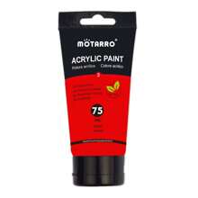 Motarro* 管装丙烯颜料，适合艺术初学者、业余画家、画布、岩石、木材、陶瓷（75 毫升 2.6 盎司）
