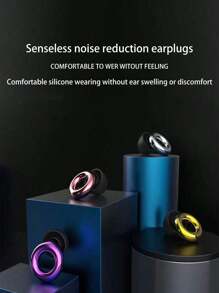 1 Pair Plated Earplugs - Silicone Material + Concert Earplugs - High Fidelity Hearing Protection Noise-Proof, Sensitive For Work And Noisy Environments - Includes 4 Eartips In XS, M, L Sizes