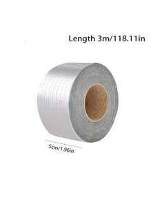 1pc High-Quality Waterproof Aluminum Foil Tape, For Wall, Pool, Roof Crack And Pipe Repairs And Sealing