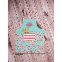 Cotton Chef Kitchen Apron - 28"X32", Adjustable, With Front Pocket, Machine Washable - thợ làm bánh sẽ nướng - Xem 6