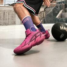LI-NING BADFIVE 4.5 男士轻便耐用篮球户外鞋 ABFU049 - 甜菜紅 - 查看 8