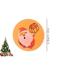 6pcs/12pcs/20pcs Christmas Elements Bouncy Ball, Glow-In-The-Dark Solid Ball Toy, Christmas Gift Filler, Christmas Gift, Stress Relief Toy, Party Favor, School Classroom Reward Gift, Holiday Gift For Friends/Classmates,Christmas,Christmas Gifts,Christmas Toys,Christmas,Christmas Gifts,Christmas Toys