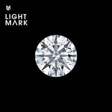 light mark 1 克拉 E 颜色 VS 净度实验室培育圆形钻石，带 IGI 证书 - E-VS2 - 查看 2
