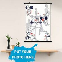 1 tấm vải canvas treo tường tùy chỉnh - Ảnh cá nhân & Áp phích phim, Quà tặng hoàn hảo cho bạn bè & gia đình, Lý tưởng để trang trí nhà cửa - Nhiều màu - Xem 9