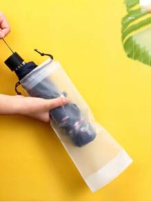 1/3/5/10pcs Plastic Bag Matte Translucent Umbrella Storage Bag, Reusable, Portable Umbrella Drawstring, Storage Set, Home Storage Organizer, Simple Waterproof Umbrella Bag, Multifunctional Storage Bag, Multifunctional Storage Bag Mouse Pad Packing Bag, Swimsuit Opaque Bra Underwear Drawstring Bag Summer Cooling,Beach,Travel