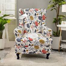 2pcs Waterproof Stretch Universal Tiger Chair Cover Protector Set, Tiger Print Pattern, Includes 1 Sofa Cover + 1 Cushion Cover Gifts Birthday Graduation