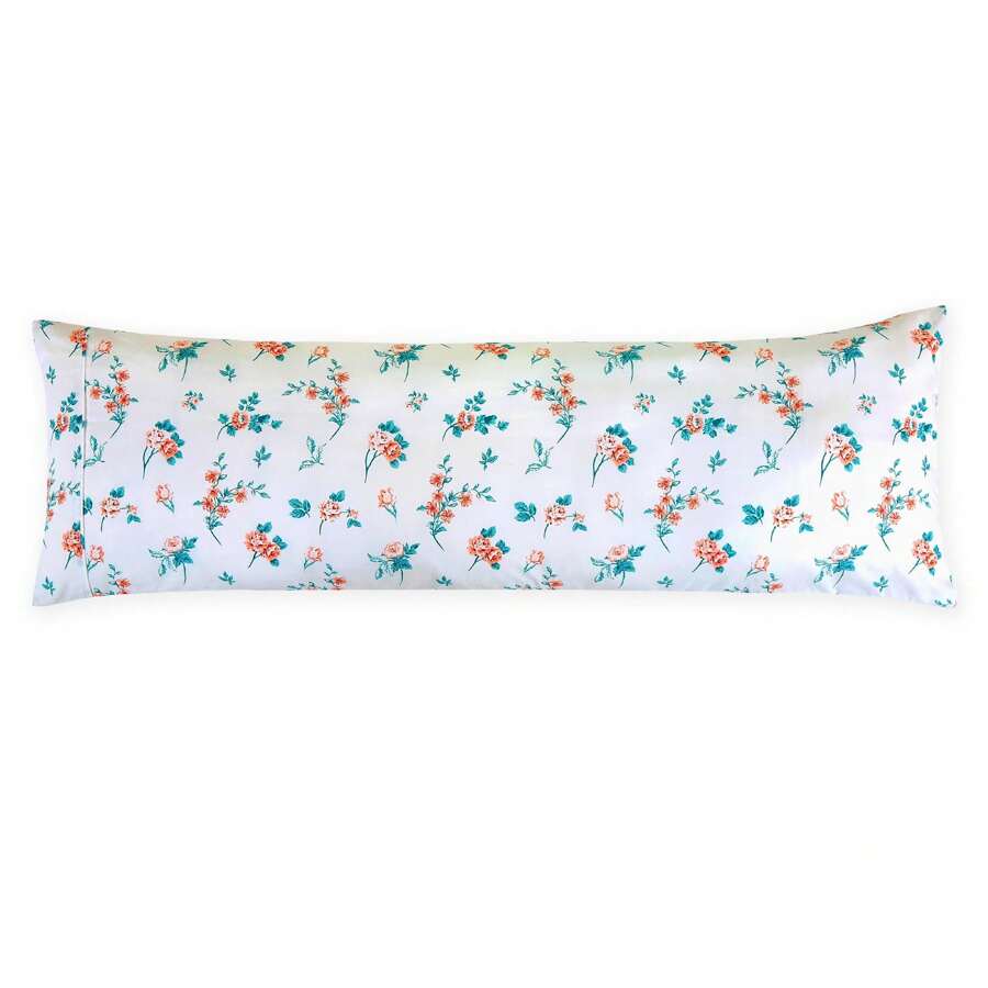 Mocassi Floral And Stripe Pattern Pillowcases - 西莉亞.平克 - 查看 1