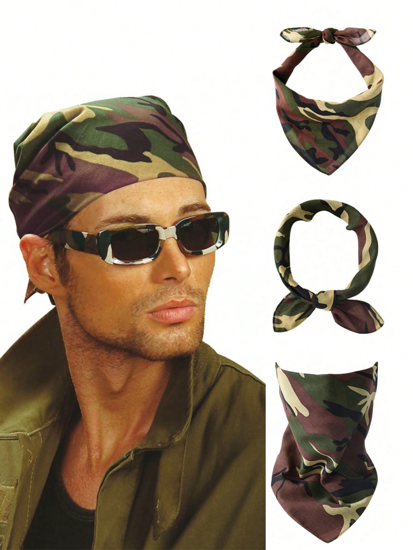 Camouflage Bandana