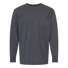 Dickies - Traditional Heavyweight Long Sleeve T-Shirt - WL50 - 木炭 - 查看 4