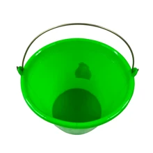Cubeta Balde De Plástico 10 Litros Con Asa: Para Limpieza - Verde - Ver 2