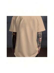 100% Cotton T-Shirt VANGOGH Thread 30.1 SILPJ1 - 米色 - 查看 2