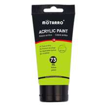 Motarro* 管装丙烯颜料，适合艺术初学者、业余画家、画布、岩石、木材、陶瓷（75 毫升 2.6 盎司）