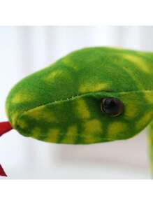 毛绒玩偶眼镜蛇玩偶装饰、新奇恶作剧礼物和玩偶 - 彩色 - 查看 5