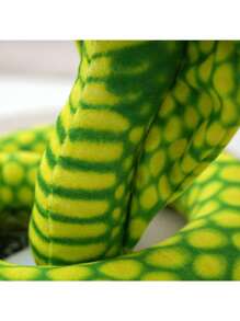 毛绒玩偶眼镜蛇玩偶装饰、新奇恶作剧礼物和玩偶 - 彩色 - 查看 7