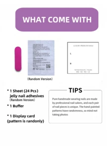 10 件指尖浪漫可穿戴短圆指甲颜色渐变法式手绘花朵亮丽优雅美甲设计日常使用和节日派对礼物配女孩美甲用品 - 彩色 - 查看 6