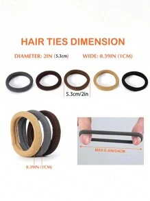 20 chiếc/200 chiếc Dây buộc tóc lớn 5.3cm đơn giản & đa năng, Dây buộc tóc phù hợp với mọi trang phục, Phụ kiện tóc cho nữ, Dụng cụ làm tóc, Phụ kiện làm đẹp, Phụ kiện tóc xoăn cho nữ, Mùa thu, Du lịch, Dụng cụ làm tóc, Phụ kiện nữ, Đồ dùng tóc, Mùa thu, Tóc, Phụ kiện tóc, Dụng cụ làm tóc, Đồ dùng tóc, Đồ dùng, Phụ kiện làm đẹp, Quà tặng, Du lịch, Quà tặng cho nữ, Đồ dùng tóc, Quà tặng Giáng sinh, Quà tặng Giáng sinh, Quà tặng Giáng sinh cho nữ, Quà tặng Giáng sinh cho người lớn, Quà tặng Giáng sinh cho người lớn, Đồ dùng tóc, Phụ kiện tóc tuổi mới lớn, Phụ kiện tóc, Ý tưởng quà tặng cho nữ, Quà tặng Giáng sinh làm đẹp, Quà tặng cho nữ, Phụ kiện cần thiết cho kỳ nghỉ hè, bãi biển - Nhiều màu - Xem 3