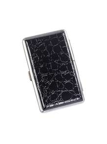 1 件男士多色皮革时尚便携式烟盒，适合男女日常使用，发饰，吸烟配件，香烟储存，烟嘴盒，Sigaretten Doos - 彩色 - 查看 10