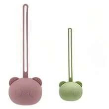 1pc Cute Panda Pacifier Case -  Silicone Holder For Newborn Boys And Girls - Perfect Gift For Holidays And Special Occasions - Multicolor - View 22