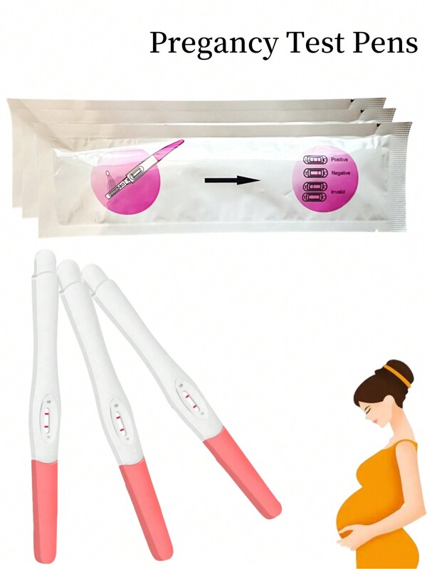 3/5/10 Pcs Disposable Pregnancy Test Pens ,High Precision Pregnancy Test Pen For Pregnancy Preparation