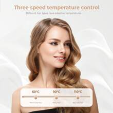 UKLISS Máy Sấy Tóc Đa Năng Lược Duỗi Uốn Tóc 4 Trong 1 Dụng Cụ Tạo Kiểu Tóc - Phích cắm loại C của EU (220-240V) - Xem 6