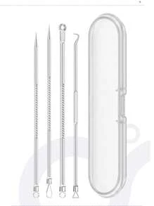 4/11pcs Needling Beauty Acne Needle Elbow Hook Acne Needle Blackhead Tool Set Y2k Skincare Goth Travel Essentials Pens Charms Sweats Hair Brush Strawberry Liquid Blush Bonnet Dresser Foundation,Blackhead Remover,Beauty,Skin Care Products,Spa,Self Care,Skin Care Tools,Face Care,Esthetician Supplies,Skin,Face Wash,Facial