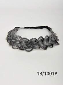 合成优质可调节手工编织松紧带时尚编织发带女士头饰 - 彩色 - 查看 13