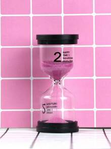 1/3/5/10/15/30 Mini Sablier de minutes Montre de sable colorée Timer pour faire les devoirs, brosser les dents, cuisiner, décoration de la maison, cadeaux