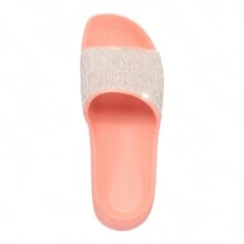 EVVA HIT Women's Flip Flops Platform Wedge Heel Very Light 100% EVA Women's Sandals EVA Sandal Platform EVA Clogs Women's Flat Sandal Evva Women's Sandals Women's Sandals - 乾枯玫瑰色 - 查看 6