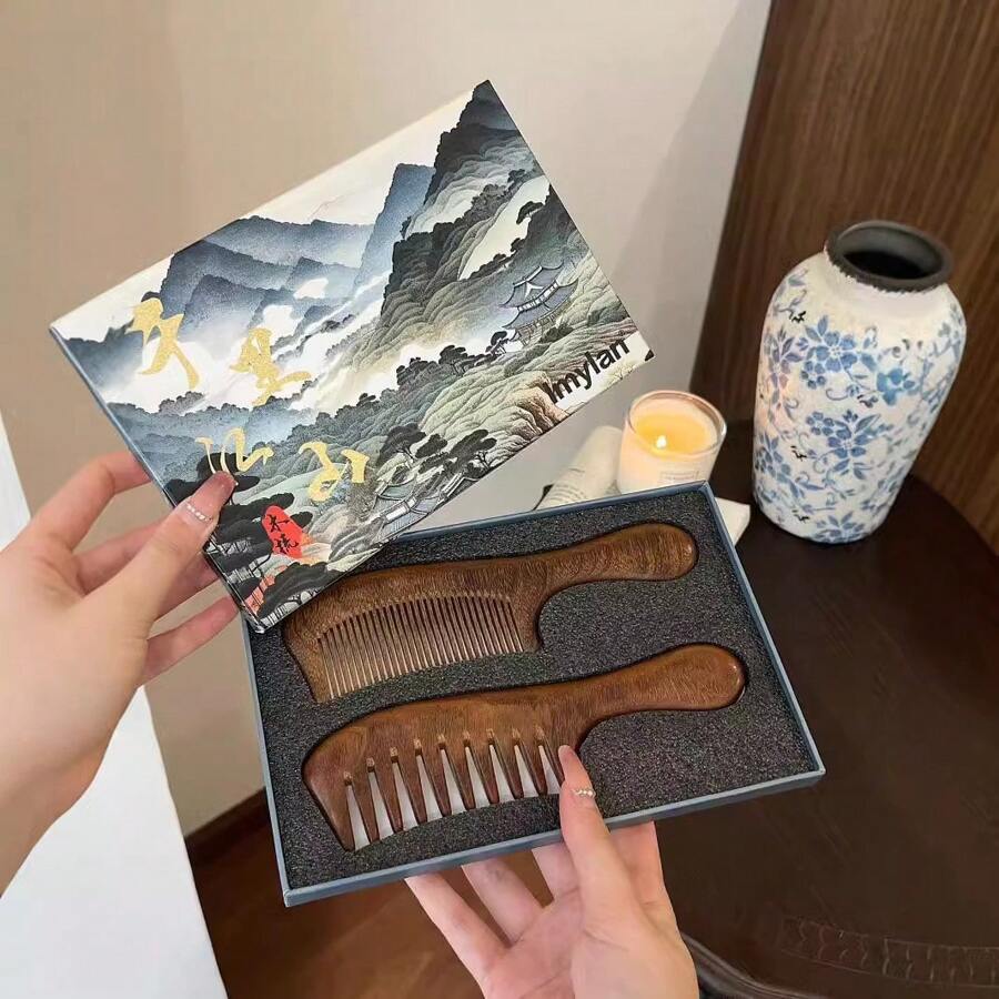 2 Gói Lược gỗ nguyên khối hai mặt đóng hộp quà tặng, Lược răng thưa và lược răng mịn dùng để cắt tóc và tạo kiểu tóc, Hộp quà tặng sang trọng, Cao cấp thanh lịch, Quà tặng hoàn hảo, Thích hợp cho Lễ Tạ ơn, Quà tặng Giáng sinh, Lược tạo kiểu tại nhà, Trở lại trường, Vật dụng thiết yếu khi đi du lịch, Phụ kiện tóc cho nữ, Lược, Lược chải tóc, Lược chải tóc, Lược chải tóc, Lược chải tóc, Lược gỡ rối, Lược bóng, Lược chải tóc mini, Bộ lược chải tóc, Lược gỗ, Lược, Lược chải tóc, Lược chải tóc, Lược chải tóc, Lược chải tóc, Bộ lược chải tóc, Lược chải tóc, Lược chải tóc mini, Lược gỡ rối, Sản phẩm chăm sóc tóc, Dụng cụ làm tóc, Đồ dùng cho tóc, Chăm sóc tóc, Lược chải tóc xoăn, Thợ cắt tóc, Phụ kiện thợ cắt tóc, Thiết bị làm tóc, Vật dụng thiết yếu khi đi du lịch, Vật dụng thiết yếu khi đi du lịch, Kiểu tóc, Làm tóc - Nhiều màu - Xem 1