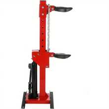 Hydraulic Spring Compressor 1 Ton (2200 Lbs) Strut Spring Compressor Hydraulic Coil Spring Compressor For Car Repairing And Strut Spring Removing (Red) - 紅色 - 查看 4