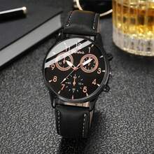 Set de regalo de moda para hombre con 3 piezas: cinturón negro, reloj con ojos digitales, cartera corta y gafas de sol personalizadas, ideal para regalar